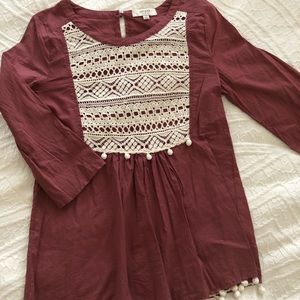 Umgee quarter length top